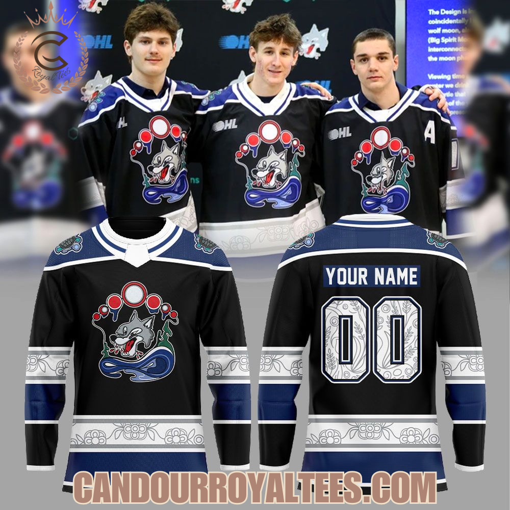 Sudbury Wolves Our 2025/26 Indigenous Hockey Jersey Sudbury Wolves Our 2025/26 Indigenous Hockey Jersey