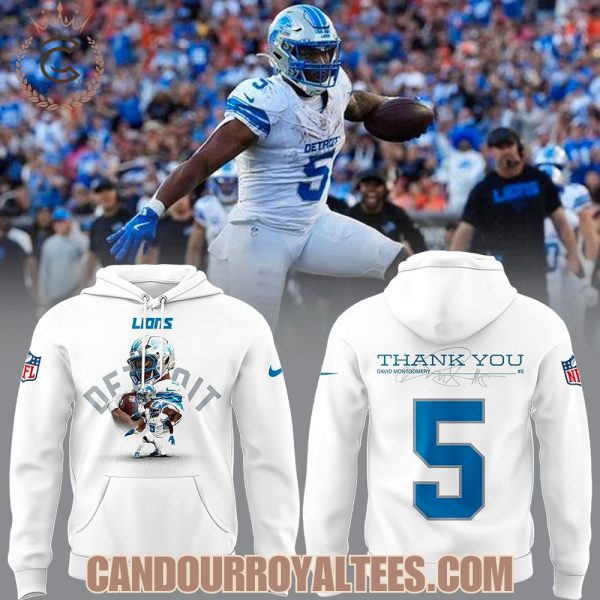 Thank You David Montgomery Hoodie