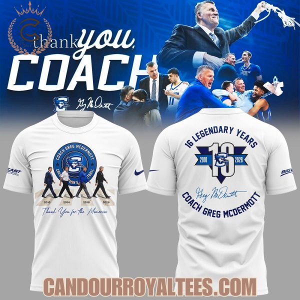 Thank you for everything, Coach Greg McDermott T-Shirt, Hoodie