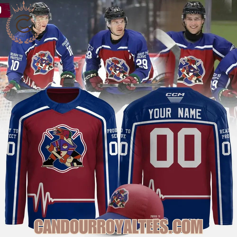 Tucson Roadrunners 2026 First Responders Night Jersey Tucson Roadrunners 2026 First Responders Night Jersey