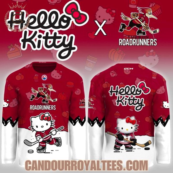 Tucson Roadrunners x Hello Kitty Night Game Hockey Jersey