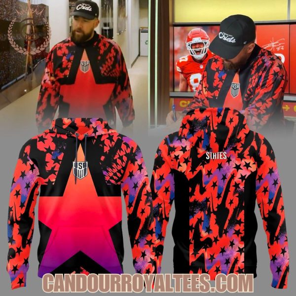 USA Soccer Night Star Hoodie