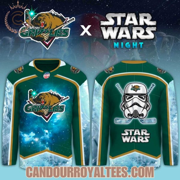 Utah Grizzlies Star Wars Night Game Hockey Jersey