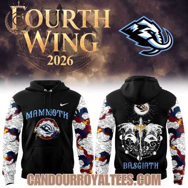 Utah Mammoth Fourth Wings Night Hoodie