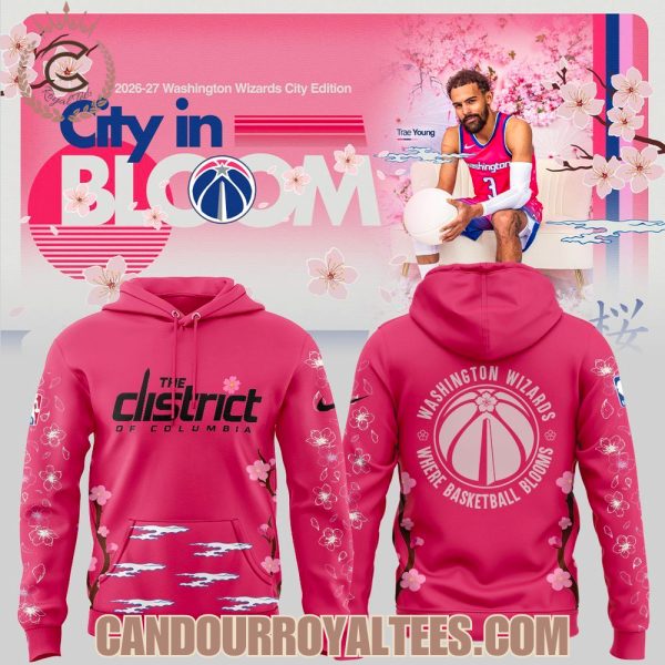 Washington Wizards Cherry Blossom Hoodie