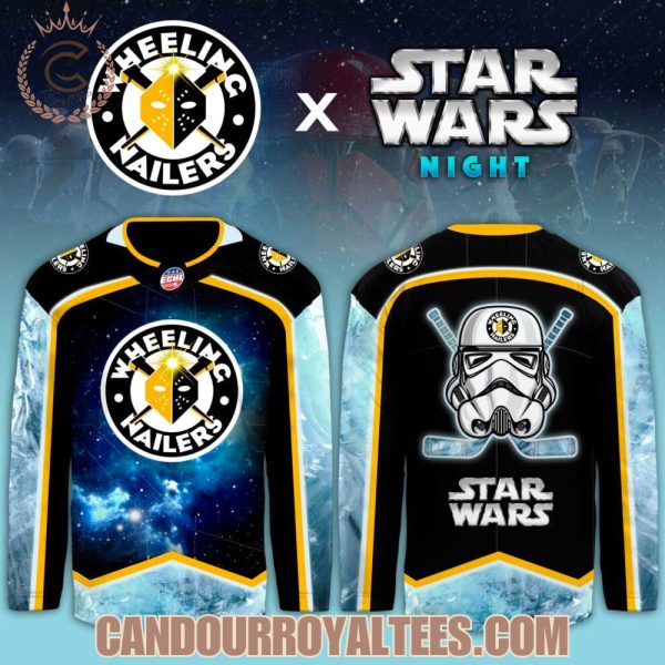 Wheeling Nailers Star Wars Night Game Hockey Jersey