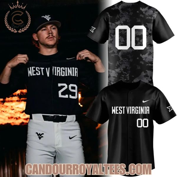 WVU Baseball 2026 Coal Rush Uniform Jersey