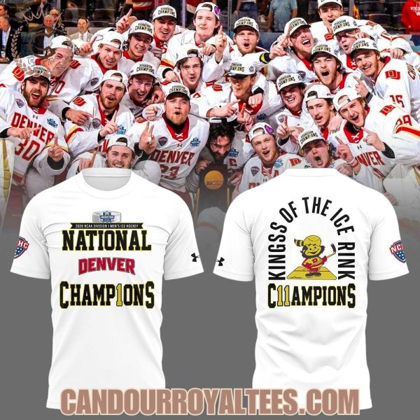 2026 Men’s Ice Hockey National Champions Denver Pioneers Tshirt, Hoodie