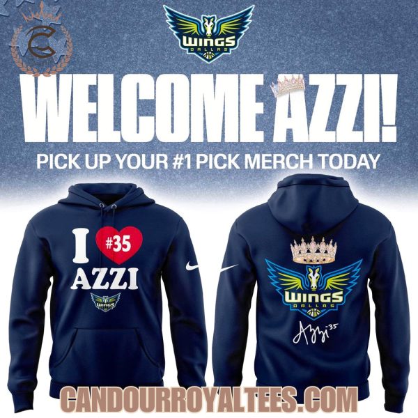 2026 WNBA Dallas Basketball Azzi Fudd Hoodie