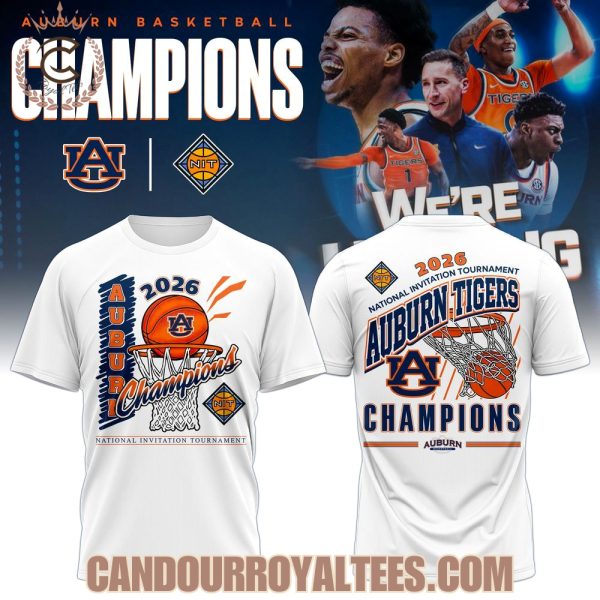 Auburn Basketball 2026 Invitational Champions TShirt, Hoodie