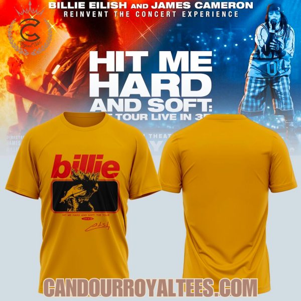 Billie Eilish The Tour Hit Me Hard and Soft T-Shirt