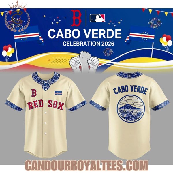 Boston Red Sox Cabo Verde Celebration 2026 Jersey