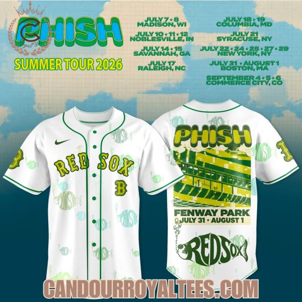Boston Red Sox x Phish Summer Tour 2026 Jersey