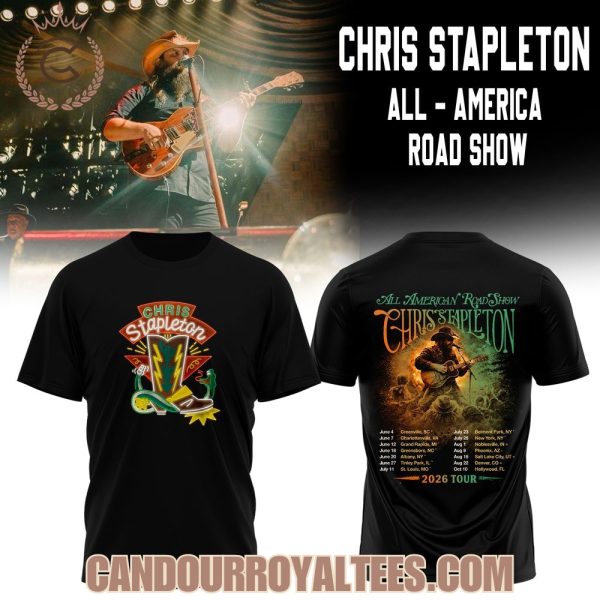 Chris Stapleton All – America Road Tour Style Tshirt, Hoodie