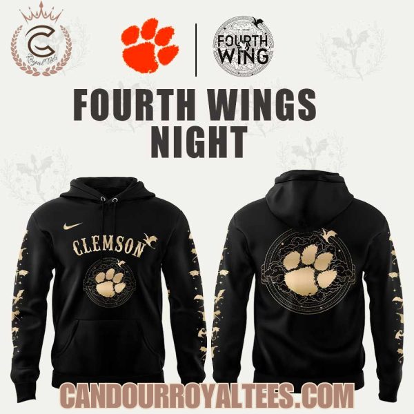 Clemson Tigers x Fourth Wings Night 2026 Hoodie