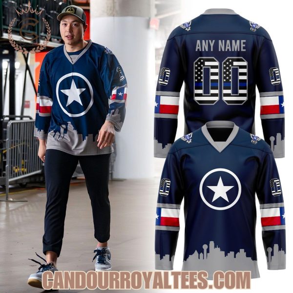 Dallas Stars outfit Police Hockey Jersey 2026