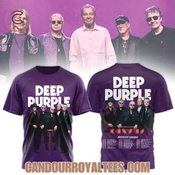 Deep Purple with Special Guests Kansas & Jefferson Starship Tour T-Shirt, Hoodie