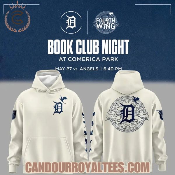 Detroit Tigers Book Club Night Hoodie
