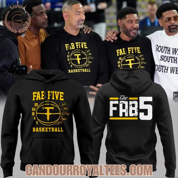 FAB FIVE Michigan Basketball Hoodie