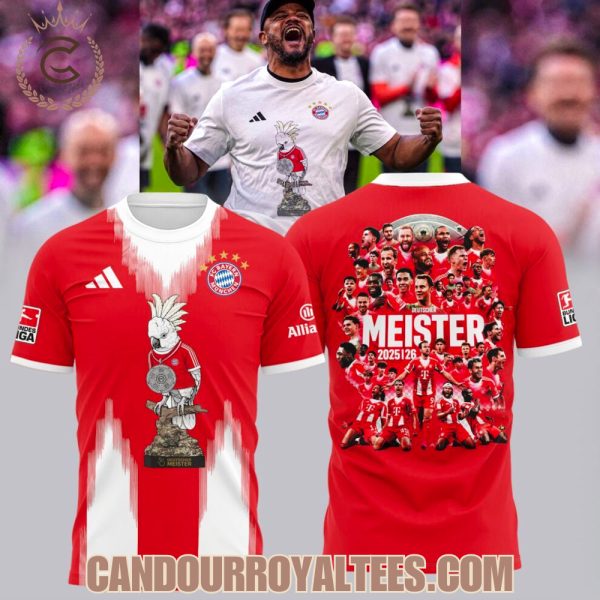 FC Bayern Munich 2026 Bundesliga Champions Tshirt, Hoodie