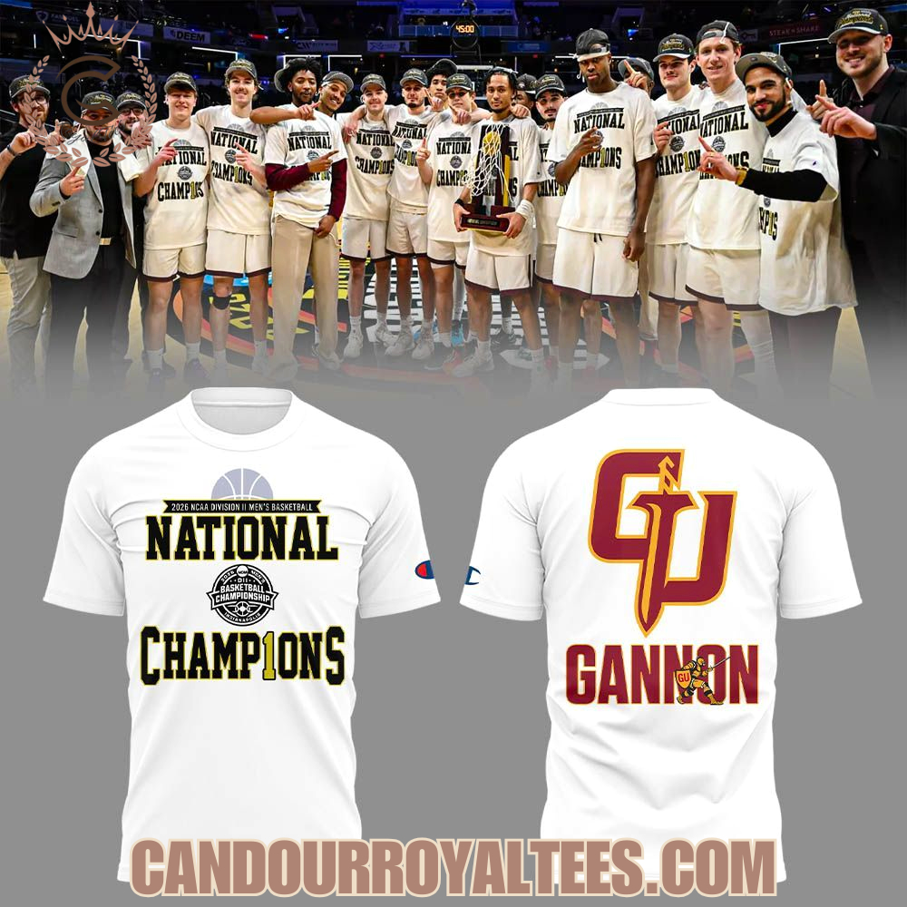 Gannon Men's Basketball Is The National Champions 2026 TShirt, Hoodie Gannon Men's Basketball Is The National Champions 2026 TShirt, Hoodie
