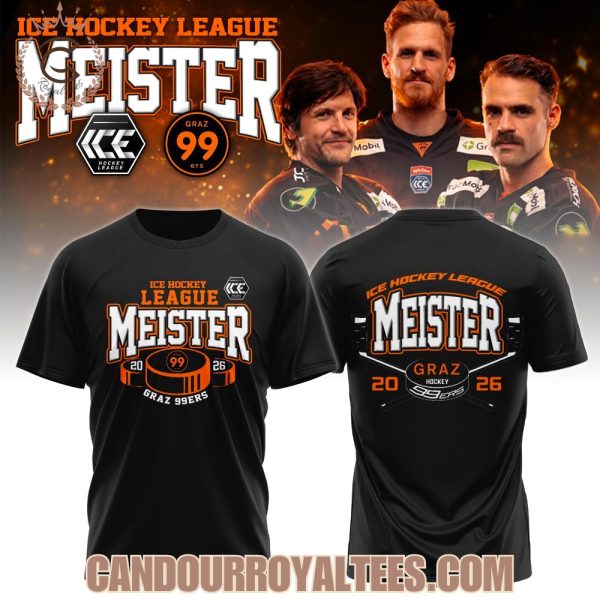 Graz99ers Hockey Meister ICE Hockey League 2026 Tshirt, Hoodie
