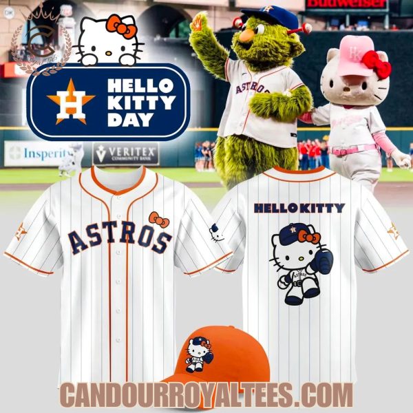 Houston Astros 2026 Hello Kitty Day Jersey