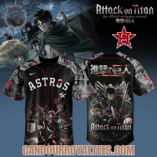 Houston Astros x Attack on Titan 2026 Jersey