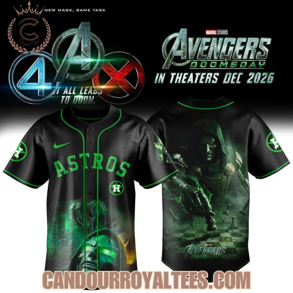 Houston Astros x Avengers Doomsday 2026 Doctor Doom Jersey