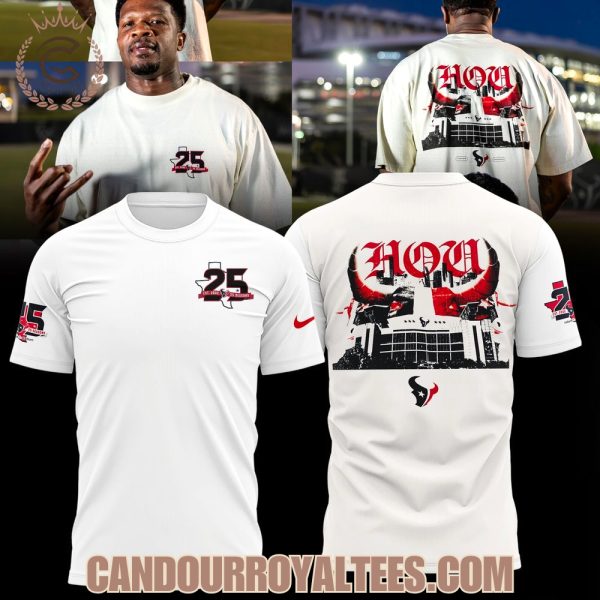 Houston Texans 25 Seasons Tshirt, Hoodie
