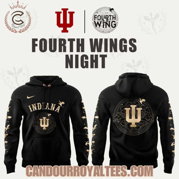 Indiana Hoosiers x Fourth Wings Night 2026 Hoodie