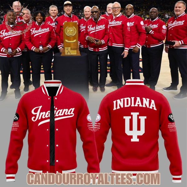 Indiana Men’s Basketball The legendary Hoosiers Team Of 1976 Jacket