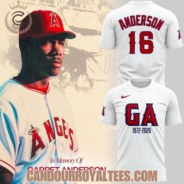Los Angeles Angels Garret Anderson Tribute T-Shirt