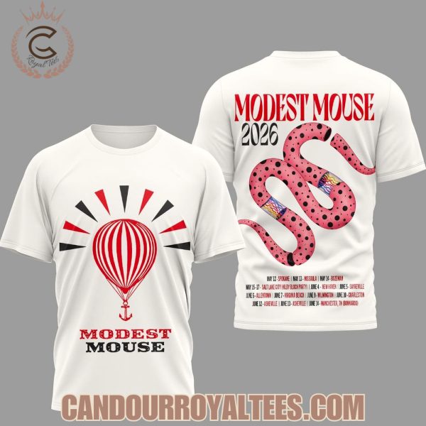 Modest Mouse 2026 North American tour T-Shirt, Hoodie