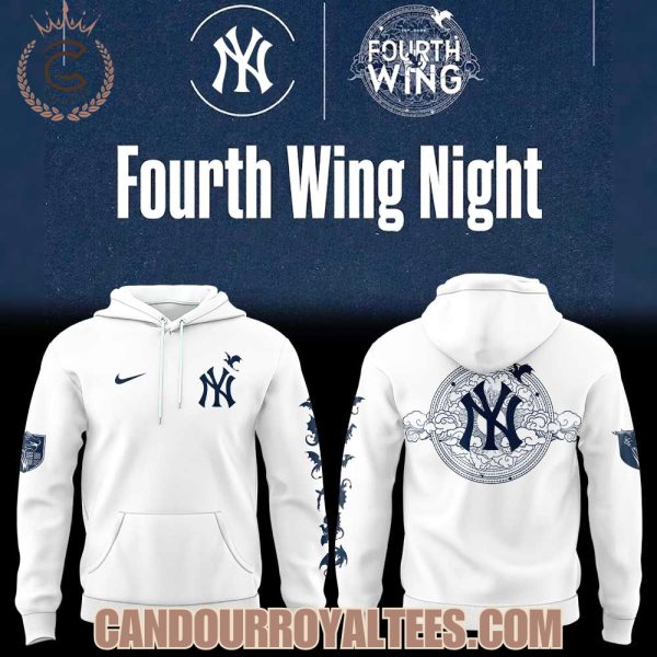 New York Yankees Fourth Wing Night 2026 Hoodie