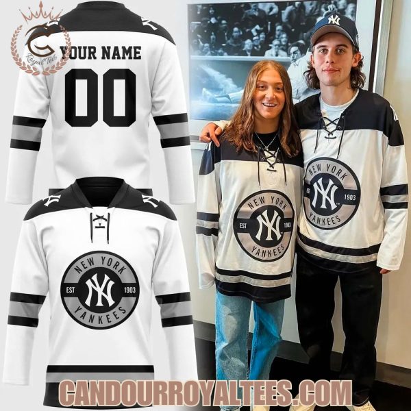 New York Yankees Hockey Night Jersey