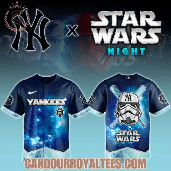 New York Yankees x Star Wars Night Jersey
