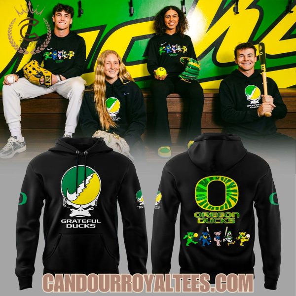 Oregon Ducks Grateful Diamond Ducks Hoodie