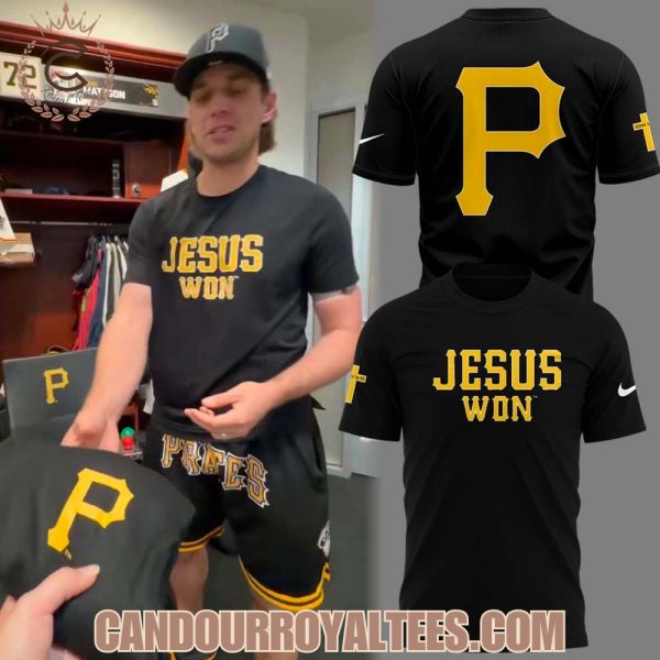 Pittsburgh Pirates JESUS WON 2026 Tshirt, Hoodie