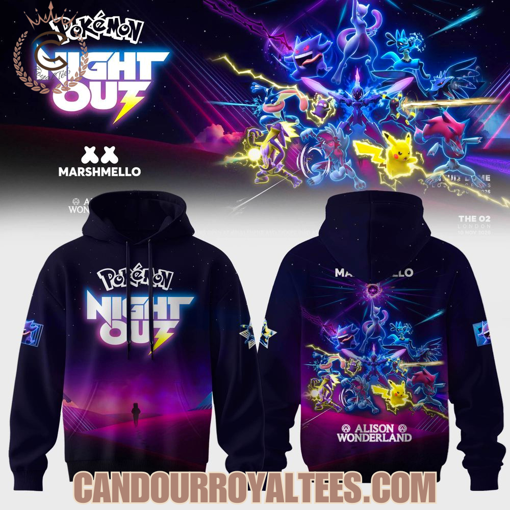 Pokémon Night Out 2026 Edition Hoodie Pokémon Night Out 2026 Edition Hoodie