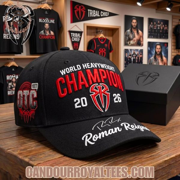 Roman Reigns World Heavyweight Champion 2026 Cap