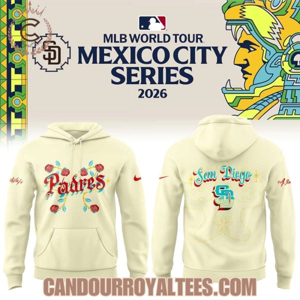 San Diego Padres 2026 MLB World Tour: Mexico City Series City Hoodie
