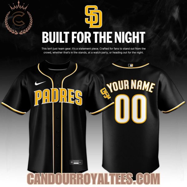 San Diego Padres Built For The Nighht Jersey