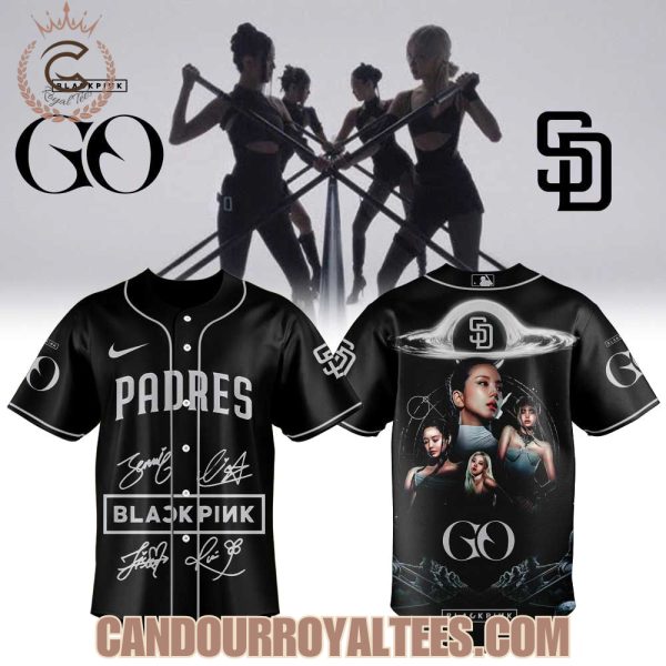 San Diego Padres x Blackpink GO MV 2026 Jersey