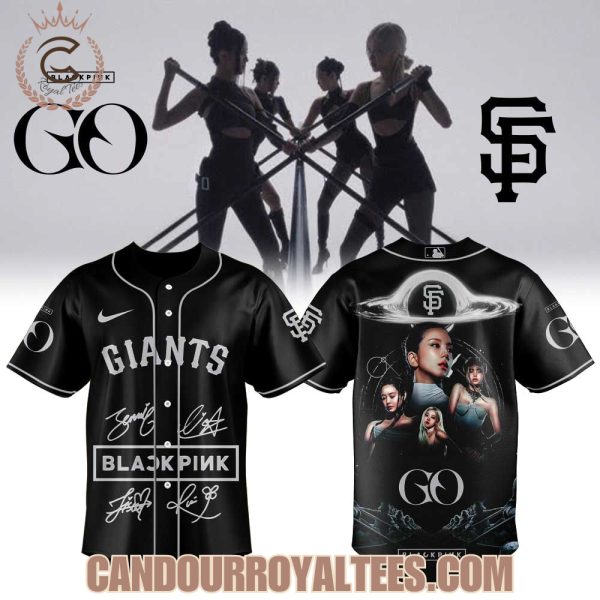 San Francisco Giants x Blackpink GO MV 2026 Jersey