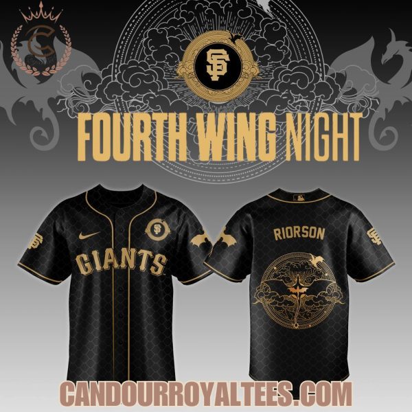 San Francisco Giants x Fourth Wing 2026 Jersey