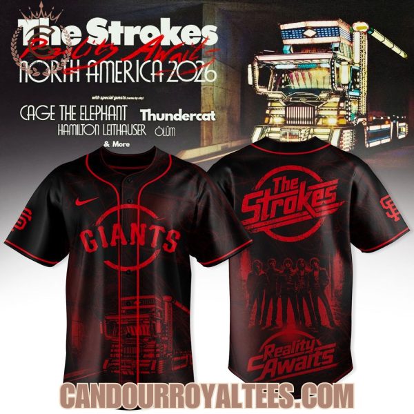 San Francisco Giants x The Stokes Reality Awaits Tour 2026 Jersey