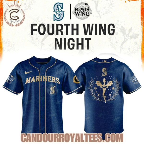 Seattle Mariners Fourth Wings Night 2026 Blue Jersey