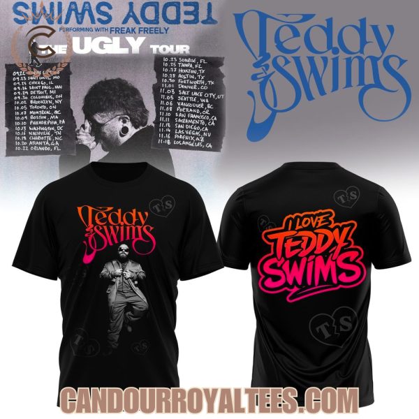 Teddy Swims 2026 The Ugly Tour T-Shirt, Hoodie