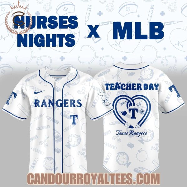 Texas Rangers Nurse Life Meets Lone Star Energy Game Day Baseball Spirit Jersey